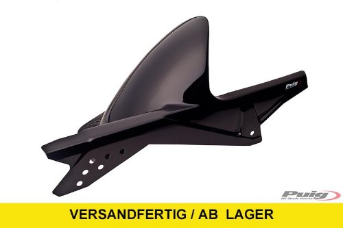 Puig 5035J Matt Black Rear Hugger with Bracket Fenders Puig 5035J