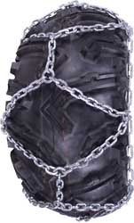 ATV TIRE CHAINS PAIR TIRE CHAINS A-TRAK SMALL W/CASE AT319I Car, Light Truck & SUV Wallingford's AT319I