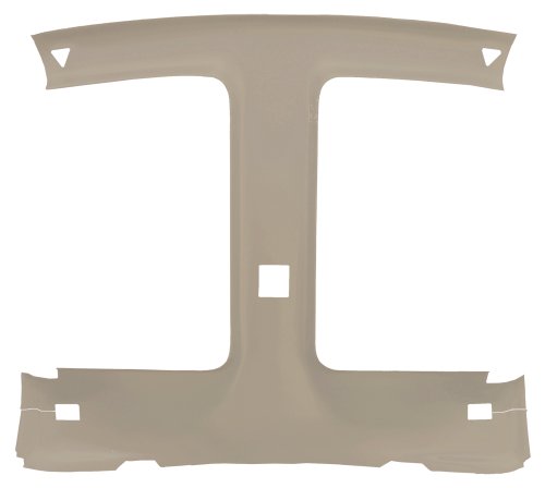 Acme AFH12-FB2126 ABS Plastic T-Top Headliner Covered With Sand Gray Foambacked Cloth Body Acme Auto Headlining Co AFH12FB2126