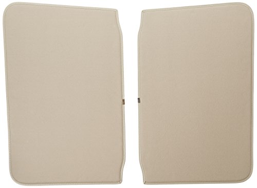 Acme AFH12S-FB2126 T-Top Sunshades Covered With Sand Gray Foambacked Cloth Windshield Sunshades Acme Auto Headlining Co AFH12SFB2126