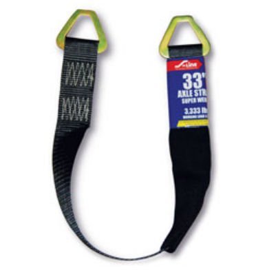 Ancra Manufacturing 30AS33BK S-line 33 Axle Strap W/ Sleeve Tow Straps Ancra Manufacturing 30AS33BK