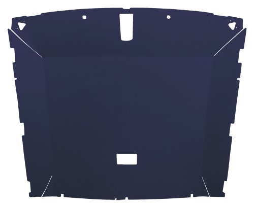 Acme AFH31-FB1665 ABS Plastic Headliner Covered With Very Dark Blue 1/4 Foambacked Cloth Body Acme Auto Headlining Co AFH31FB1665