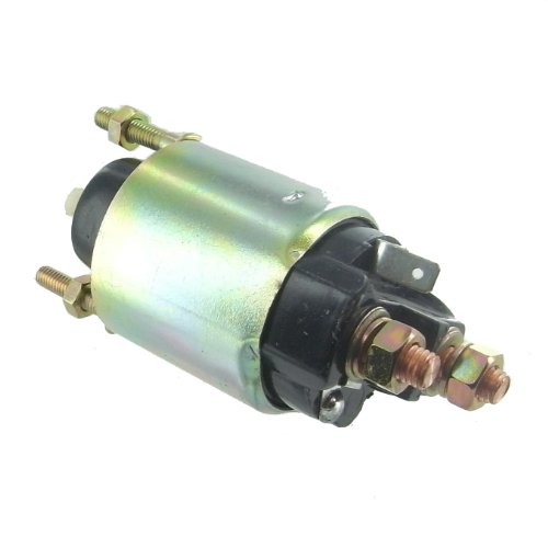 Starter Solenoid 12 Volt, 3 Terminal, Intermittent Duty, Denso Replacement for Cub Cadet Solenoids Crank-n-Charge 053400-5180