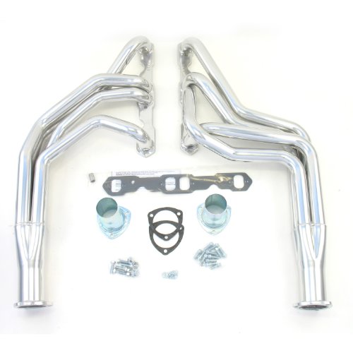 Doug's Headers D353 1-3/4 4-Tube Full Length Metallic Ceramic Coated Exhaust Header for Small Block Chevrolet 55-57 Headers Doug's Headers D353