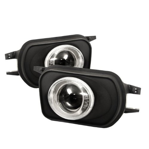 Mercedes C-Class W203 01-06 non AMG / W215 00-02 non AMG / R170 01-04 Non AMG Projector Fog Lights - Clear Exterior Accessories Spyder Auto SG-2736