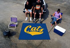 FANMATS NCAA Montana State University Fighting Bobcats Nylon Face Tailgater Rug Area Rugs Fanmats 3329