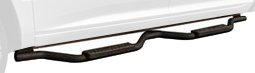 Rampage Products 26317 Slimline Black 2 Drop Step Side Bar for Dodge RAM Crew Cab 4-Door - Pair Body Rampage 26317