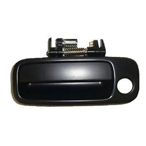 Motorking 69220-AA010-C0 97-01 Toyota Camry Black Non- Painted Replacement Driver Side Outside Door Handle 97 98 99 00 01 Body MotorKing B477