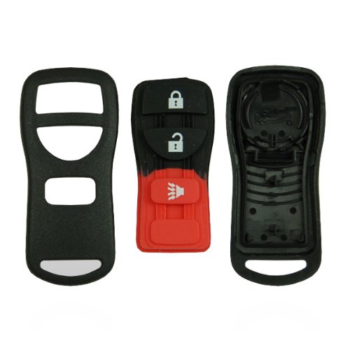 2004 NISSAN XTERRA REPLACEMENT KEYLESS ENTRY CASE & BUTTON PAD W/ DISCOUNT KEYLESS GUIDE Keyless Entry Systems Nissan