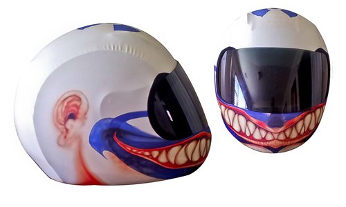 Helmets SkullSkins 1STREETSKINCLOWN