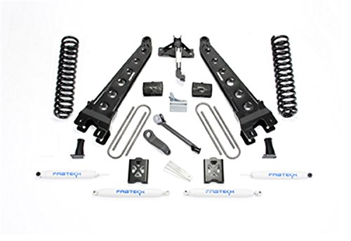 Fabtech K20111 Radius Arm Lift System w/Performance Shocks 6 in. Lift w/Factory Overload Radius Arm Lift System Bushing Kits Fabtech K20111