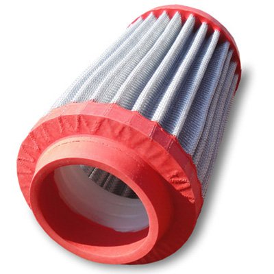 Twist Cold Intake Air Filter Fiat Qubo 1.3L ID 2.244/57 mm w/ Universal Install s4536506AT Ram Air Kit Magnum Tuning VUO-6506-452