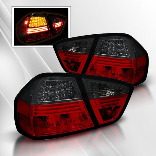 Tail Lights Darkside LT-LED-BE9006-RS-YDX