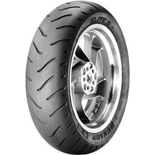Dunlop Elite 3 Touring Cruiser Motorcycle Tire - Black - 250/40R18, Radial / Rear Sport Dunlop 31-4400-TR-AMA