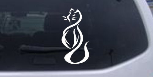 Wall Stickers & Murals Rad Dezigns 10250_White_3inX6.2in