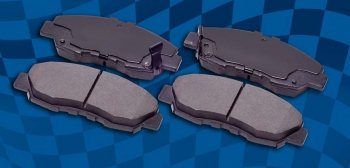 Winning Performance MD982 Semi-Metallic Brake Pads Front-Set 2001-2003 Volkswagen Eurovan Brake Pads Winning Performance Products MD982