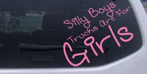 Bumper Stickers, Decals & Magnets Rad Dezigns 10356_Pink_6in X 6.5in