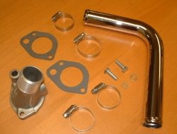 Vortech 4FP114-023 Mondo Radiator Hose Assembly 1986-1993 Ford Mustang Radiator Vortech 4FP114-023