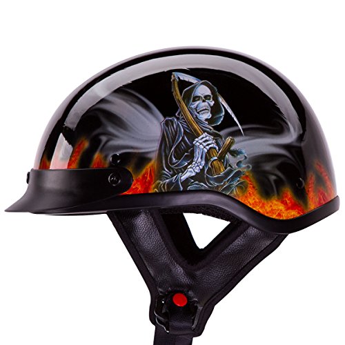Helmets IV2 Helmets 808-BK-REAPER