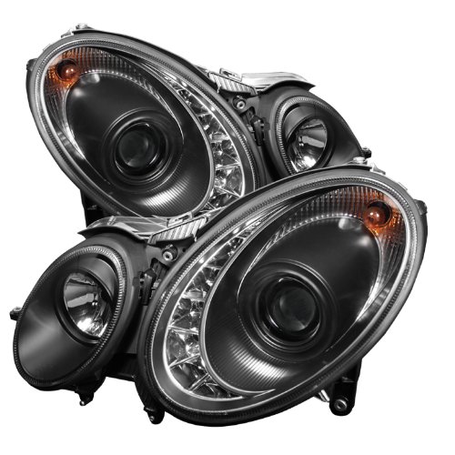 Headlight Assemblies Spyder Auto PRO-YD-MBW21107-DRL-BK