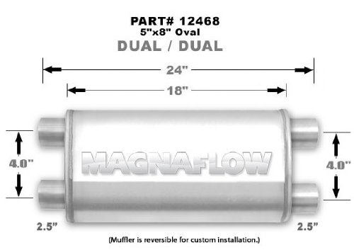 Mufflers Magnaflow 12468P