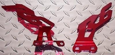 Frame Guards  06070809YamahaR6HeelGuardsRED