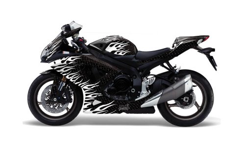 AMR Racing Suzuki Gsxr 600/750 Sport Bike Graphic Kit Graphic Decal Kit 2008-... Decals AMR Racing B00598BZW0