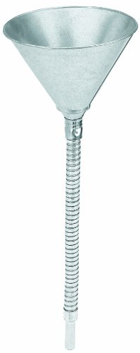 Lumax LX-1704 Silver Galvanized Funnel with 12 Flexible Pipe Funnels Lumax LX1704