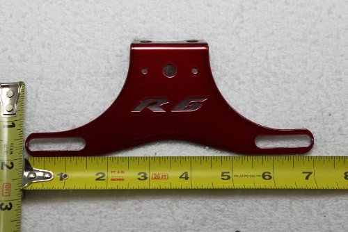 Yamaha R6 Fender Eliminator Small Logo Red 2006 - 2014 Fenders Customized Bike Parts YamahaR6fendereliminatorsmallRED