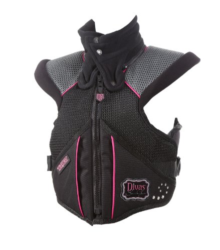Divas SnowGear Divas Pure Snow Super Sport TekVest (Black, Small) Jackets & Vests Divas SnowGear 78780