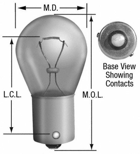 Turn Signal Assemblies & Lenses Wagner 17638NA