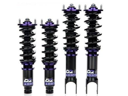 D2 RACING 1997-2004 Audi A6 C5 FWD RS Coilover Suspension System Lowering Kits D2 Racing D2-A17-RS