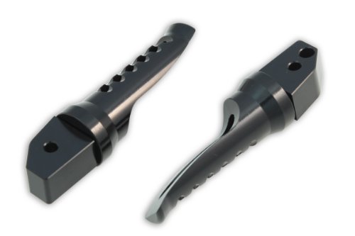 Foot Pegs LuckyBike 51-302-BK