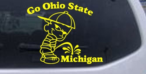 Wall Stickers & Murals Rad Dezigns 10310_Yellow_6in X 7.2in