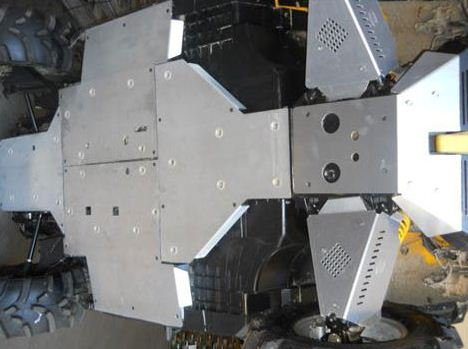 Frame Guards Extreme Metal COM-SKIDKIT