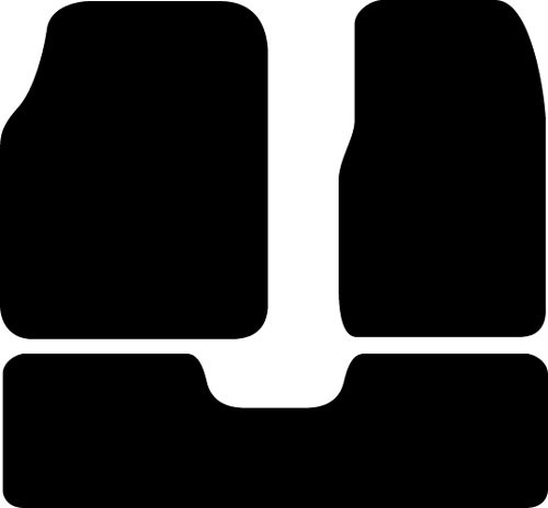 Ford F Series Pickup Stain Resistant Carpeted Custom-Fit Floor Mats - auto or... Custom Fit Auto Mat Store AV525a-ST-734