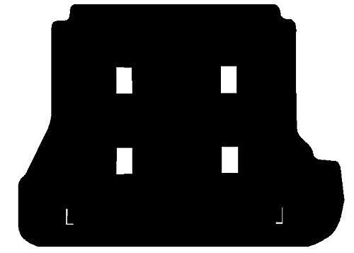 Lexus LX 450 Stain Resistant Carpeted Custom-Fit Floor Mats - Cargo - Black (... Custom Fit Auto Mat Store AV486a-ST-701