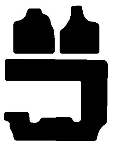 Chrysler Town and Country LX Stain Resistant Carpeted Custom-Fit Floor Mats -... Custom Fit Auto Mat Store AV698b-ST-734