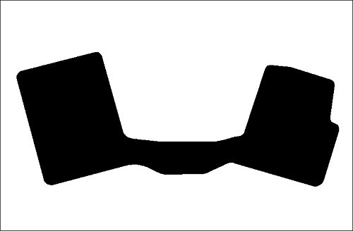 Ford F 150 Stain Resistant Carpeted Custom-Fit Floor Mats - Automatic, no con... Custom Fit Auto Mat Store AV3004-ST-701