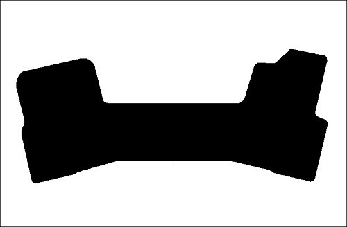 Ford F150 Stain Resistant Carpeted Custom-Fit Floor Mats - No console, 4WD on... Custom Fit Auto Mat Store AV3081-ST-718