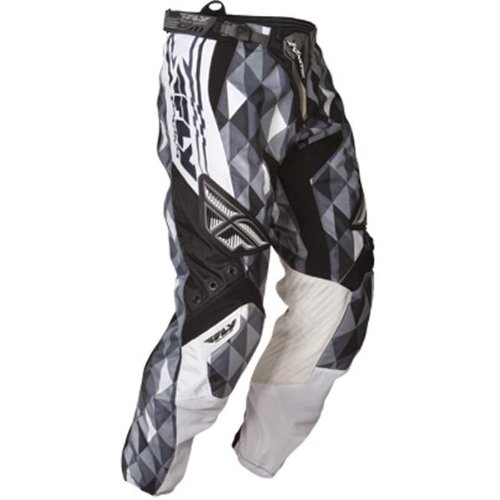 Fly Racing Kinetic Pants , Distinct Name: Black/Gray, Size: 28, Size Modifier: Short, Primary Color: Black, Gender: Mens/Unisex 365-23028S Pants & Chaps Fly Racing 365-23028S