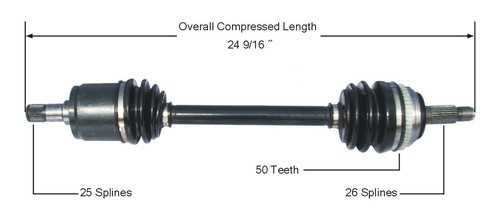 Shafts Prime Choice Auto Parts DSK146