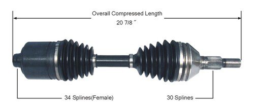 Shafts Prime Choice Auto Parts DSK104