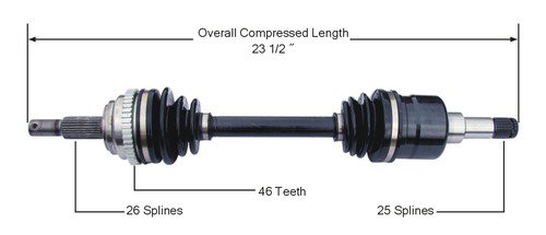 Shafts Prime Choice Auto Parts DSK138