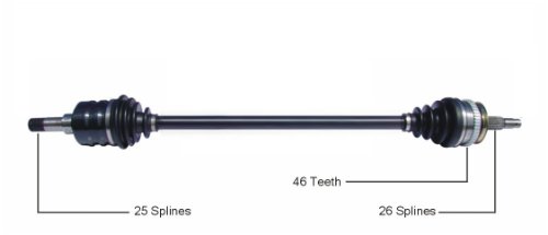 Shafts Prime Choice Auto Parts DSK133