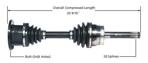 Shafts Prime Choice Auto Parts DSK160
