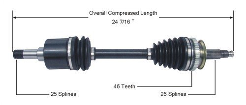 Shafts Prime Choice Auto Parts DSK132