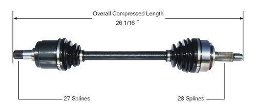 Shafts Kingdom Auto Parts DSK652