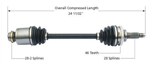 Shafts Prime Choice Auto Parts DSK918