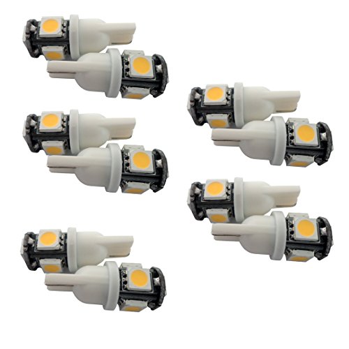 Bulbs AGT 10x-194-5SMD-W-AGT